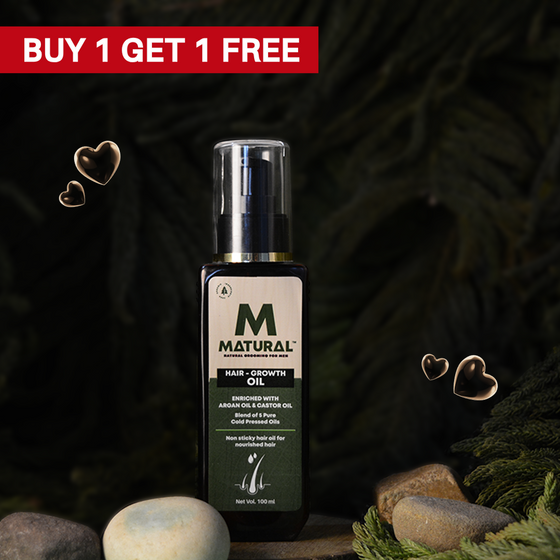 🎁 BOGO Matural Hair Growth Oil For Men (100% off)