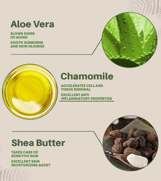 Matural - Aloe Vera & Chamomile Face Moisturiser For Men ( 75 Grams ) - Matural