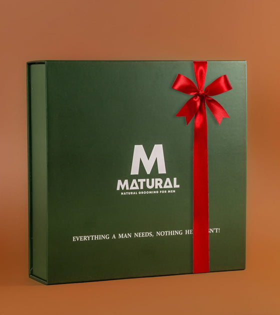 Gift Box For Men ( 4 Bar Soaps) - Matural